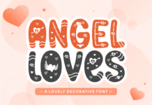Angel Loves Font Poster 1
