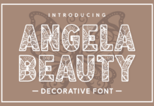 Angela Beauty Font Poster 1