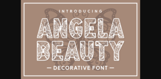 Angela Beauty Font Poster 1