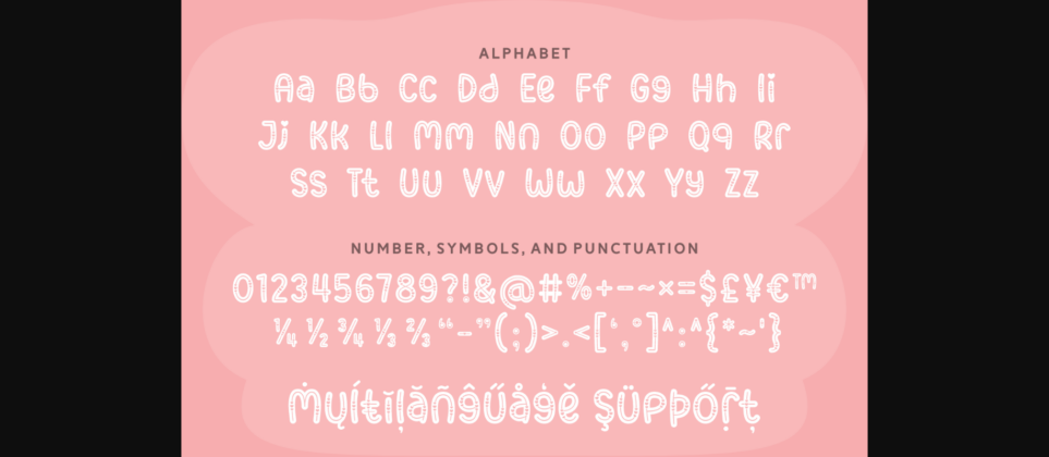Angela Rosely Font Poster 7