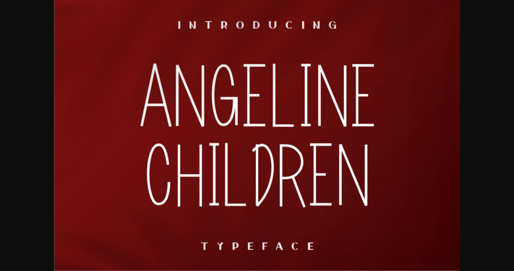 Angeline Children Font Poster 1