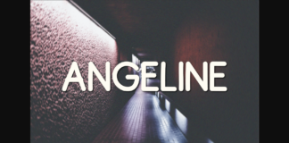 Angeline Font Poster 1