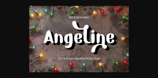 Angeline Font Poster 1