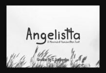 Angelistta Font Poster 1