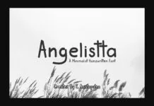 Angelistta Font Poster 1