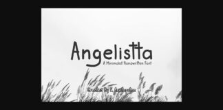 Angelistta Font Poster 1