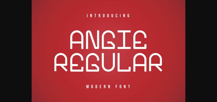 Angie Font Poster 3