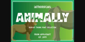 Animally Font Poster 1