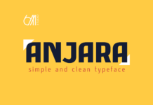 Anjara Font Anjara Font Poster 1