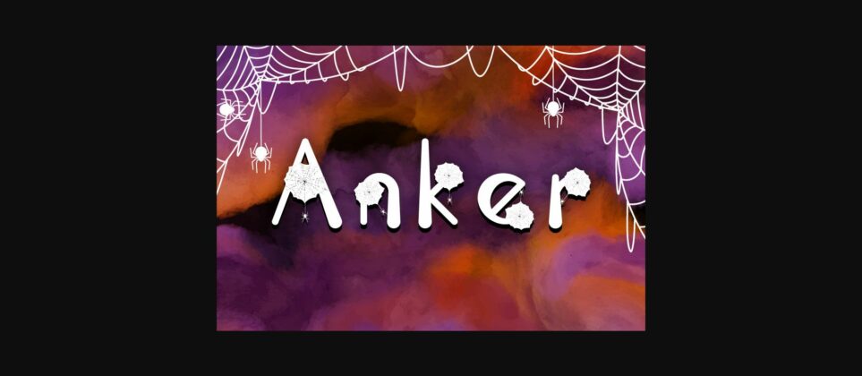 Anker Font Poster 3