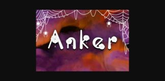 Anker Font Poster 1