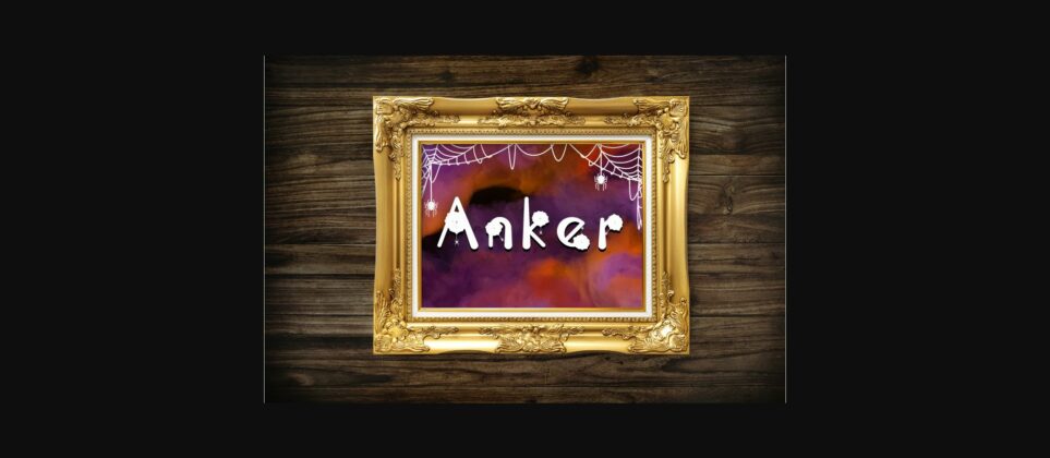 Anker Font Poster 8