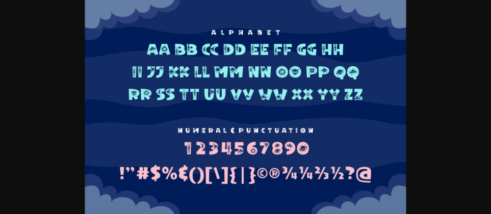 Anola Space Font Poster 6