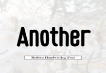 Another Font Another Font Poster 1