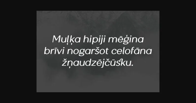 Antario Font Poster 10