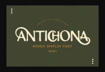 Antichona Font Poster 1