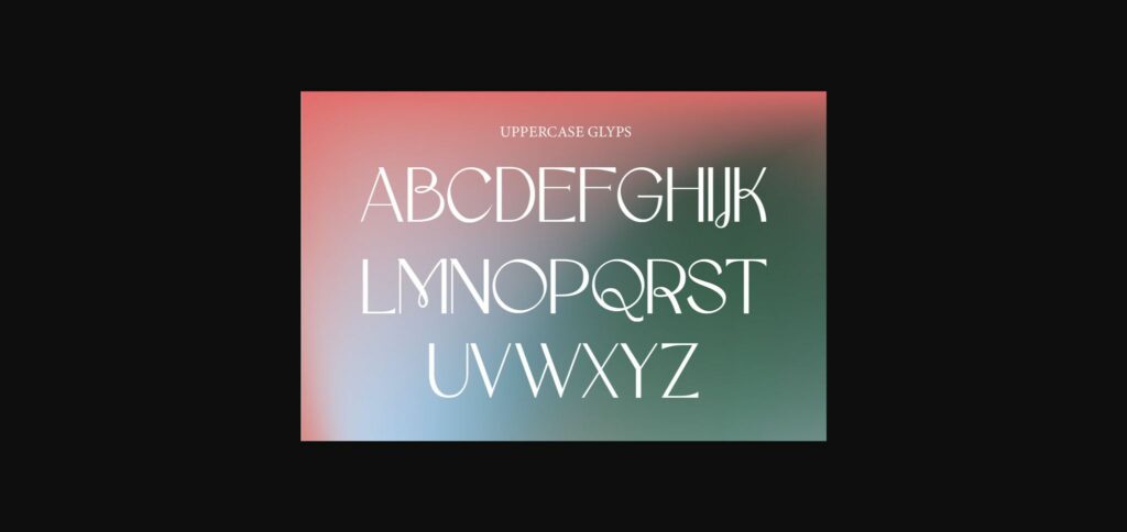 Apelow Font Poster 6