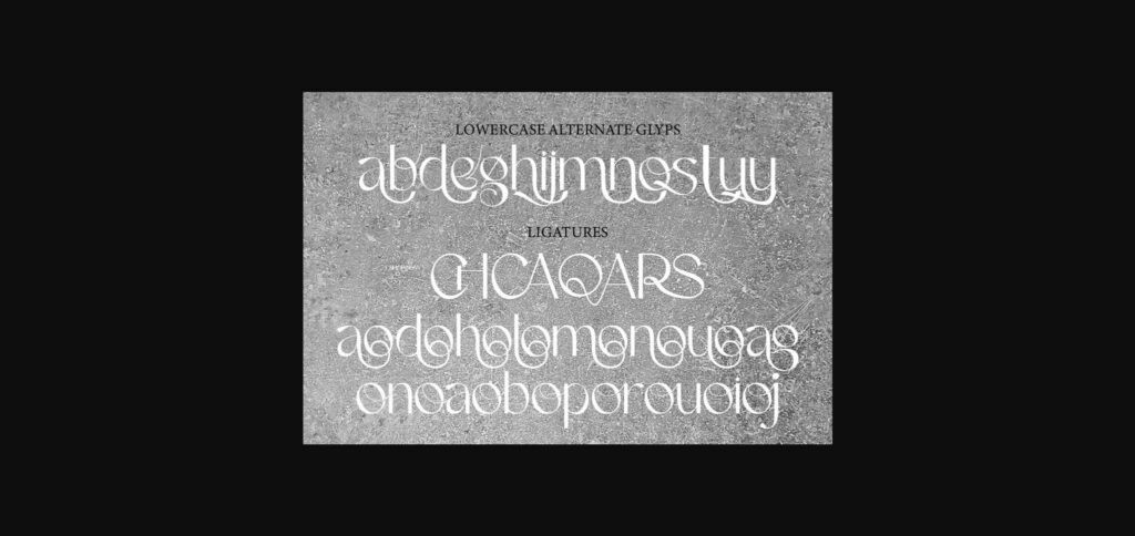 Apelow Font Poster 7