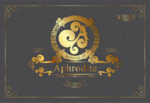 Aphrodite Monogram Font Poster 1