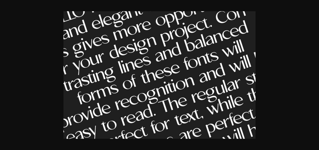Apollo Font Poster 6