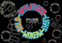 Appledorn Font Poster 1