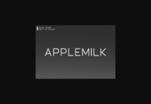 Applemilk Font Poster 1