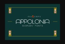 Appolonia Font Poster 1