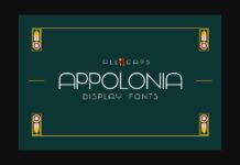 Appolonia Font Poster 1