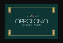 Appolonia Font Poster 1