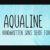 Aqualine Font