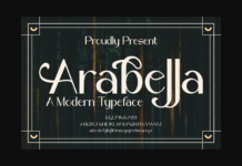 Arabella Font Poster 1