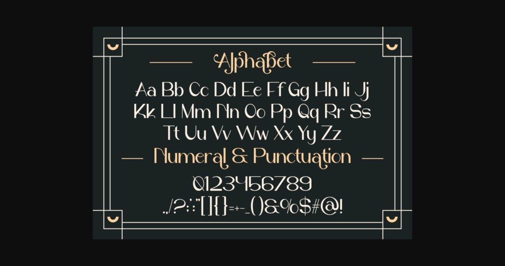 Arabella Font Poster 4