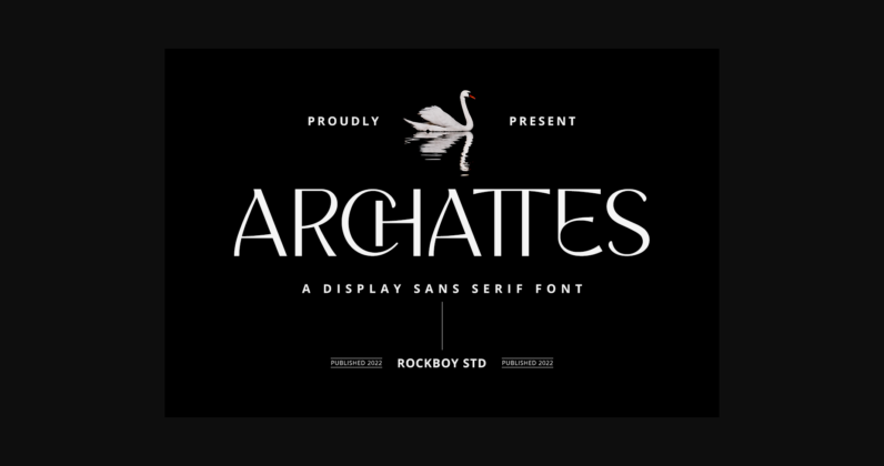 Archattes Font Poster 3