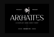 Archattes Font Poster 1