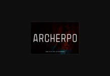 Archerpo Font Poster 1