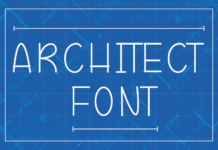 Architect Font Poster 1