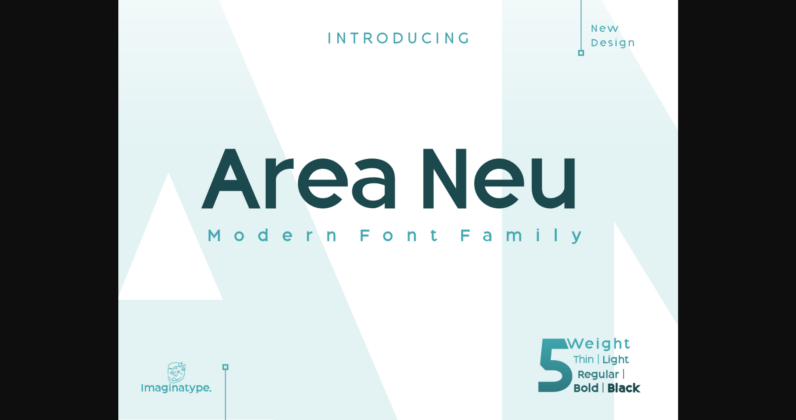 Area Neu Font Poster 3