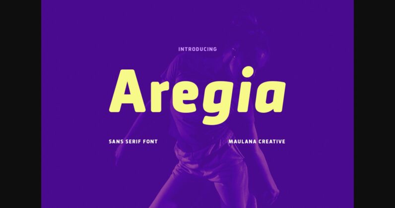 Aregia Font Poster 1