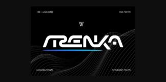 Arenka Font Poster 1