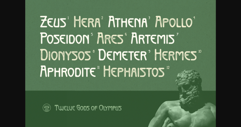 Arestapolus Font Poster 10