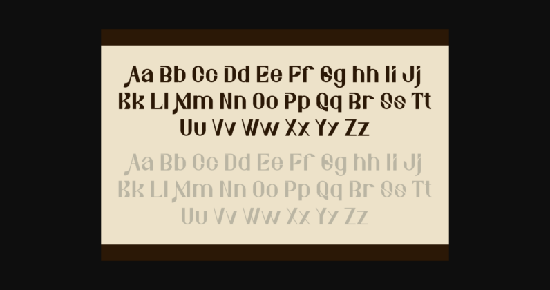 Argantara Font Poster 4