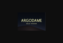 Argodame Bold Font Poster 1