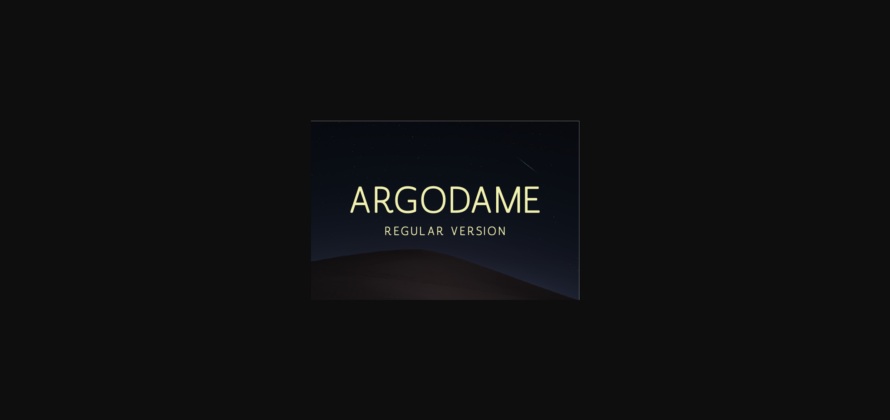 Argodame Font Poster 3