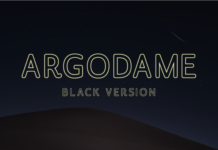 Argodame Outline Black Font Argodame Outline Black Font