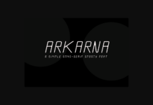 Arkarna Font Poster 1