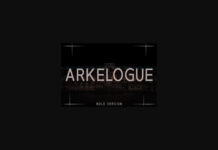 Arkelogue Bold Font Poster 1