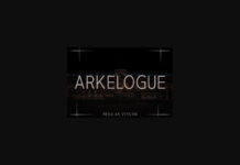 Arkelogue Regular Font Poster 1