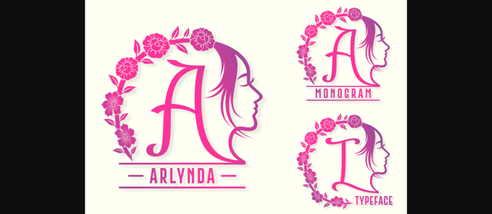 Arlynda Font Poster 3