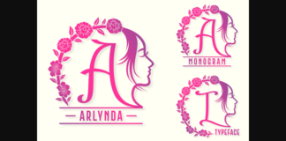 Arlynda Font Poster 1