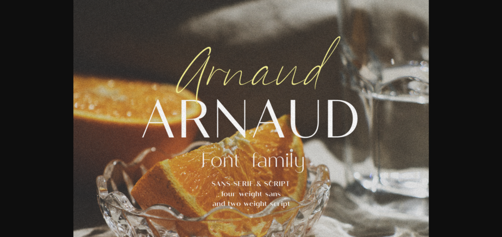 Arnaud Duo Font Poster 3